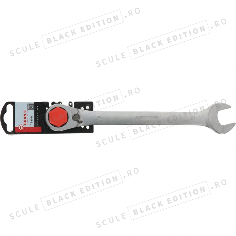 Cheie cu clichet HeavyGrip - 19 mm Granit Black Edition - imagine 2