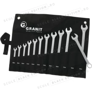 Set chei combinate - 8-19 mm Granit Black Edition