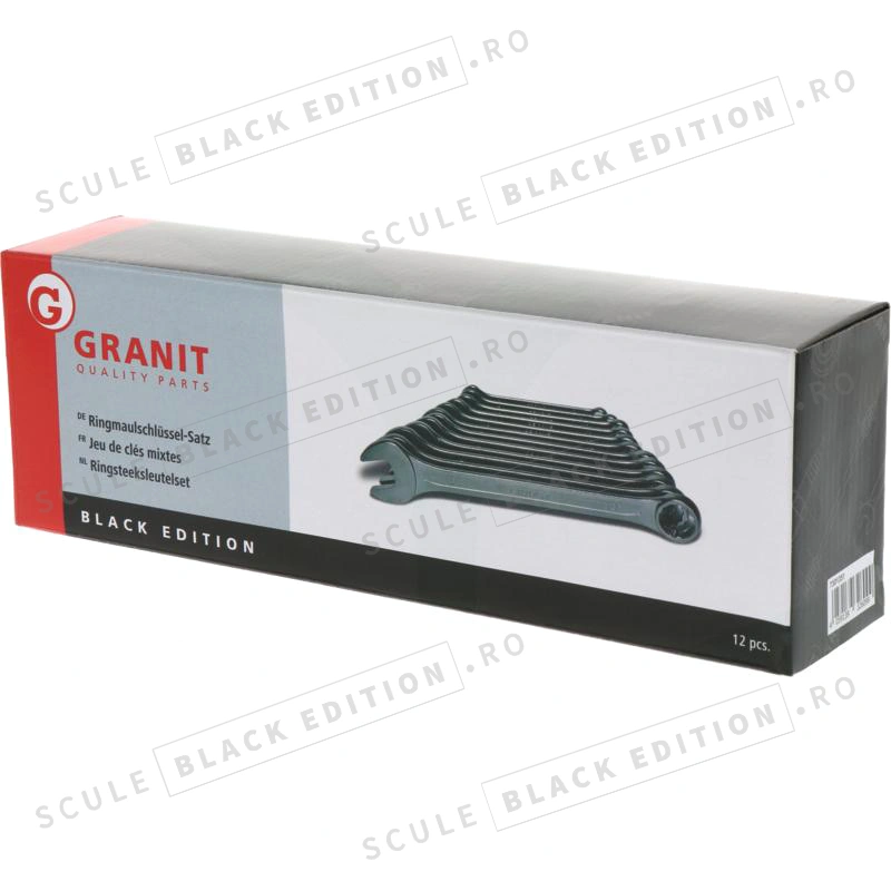 Set chei combinate - 8-19 mm Granit Black Edition - imagine 4