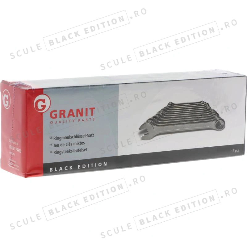 Set chei combinate - 8-19 mm Granit Black Edition - imagine 2