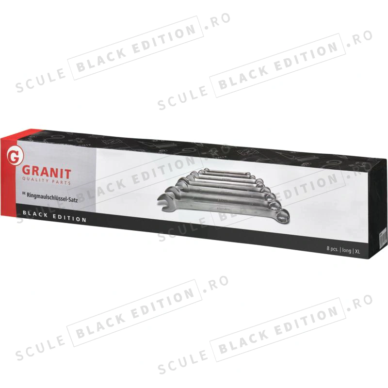 Set chei combinate XL - 8 buc Granit Black Edition - imagine 2