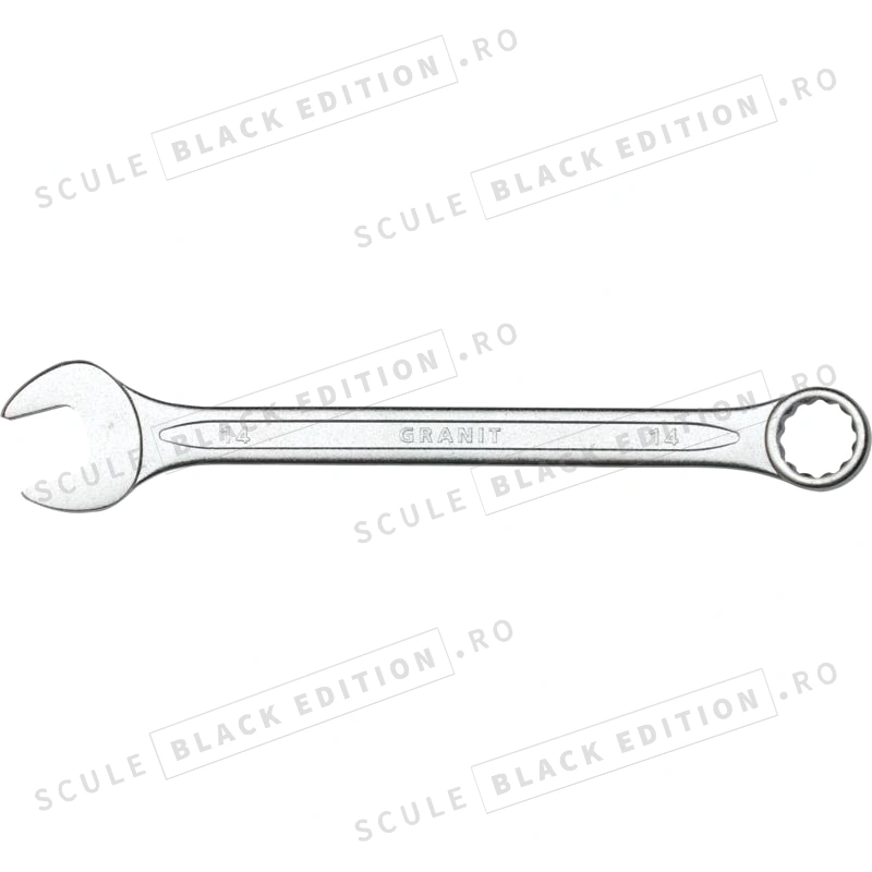 Cheie inelara - arcuita - 14 mm Granit Black Edition