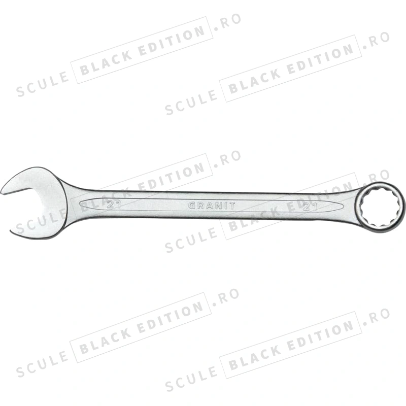 Cheie inelara - arcuita - 21 mm Granit Black Edition
