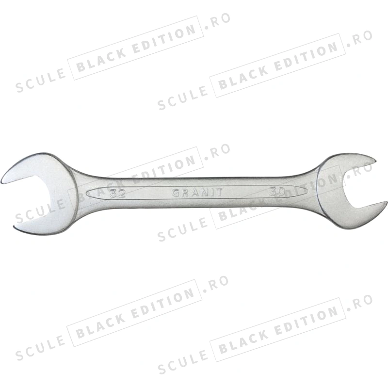 Cheie fixa dubla - 30x32 mm Granit Black Edition