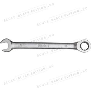 Cheie combinata cu clichet - 13 mm Granit Black Edition