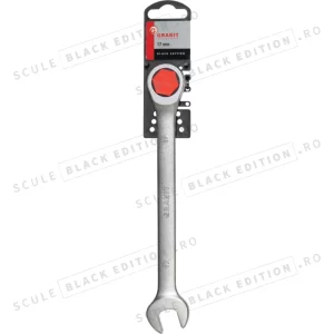 Cheie combinata cu clichet - 17 mm Granit Black Edition