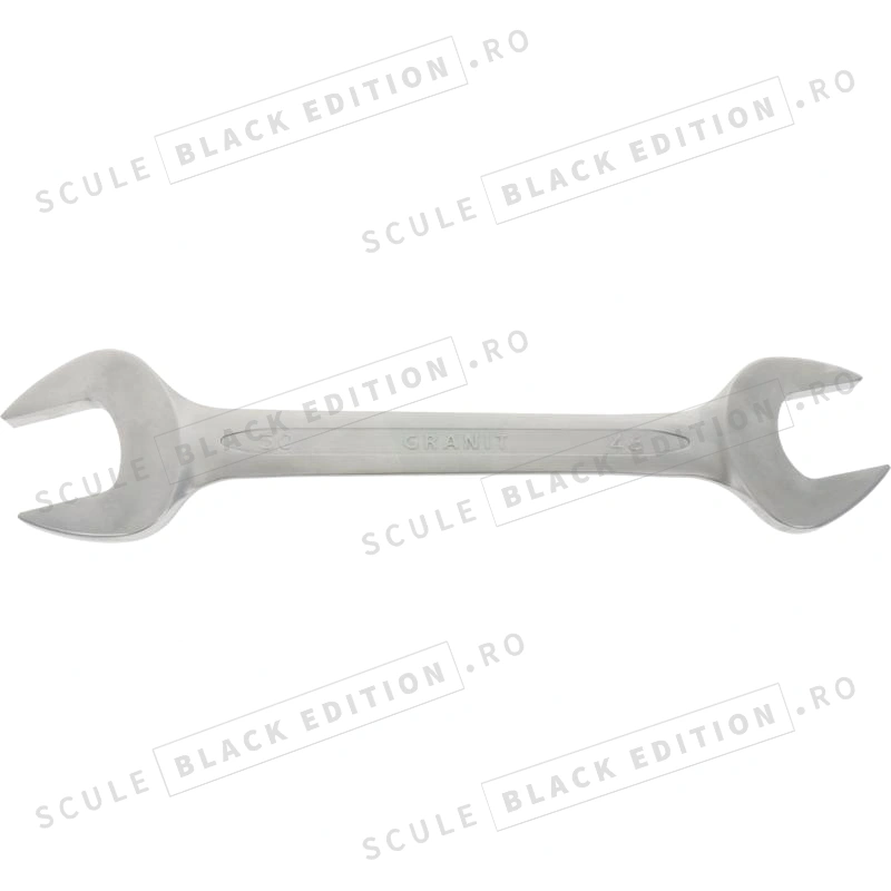 Cheie fixa dubla - 46x50 mm Granit Black Edition