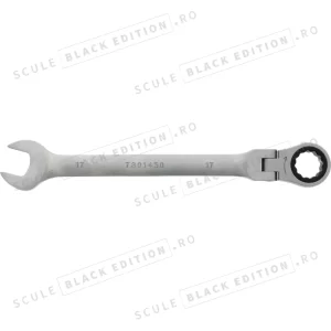 Cheie cu clichet HeavyGrip 17 mm Granit Black Edition