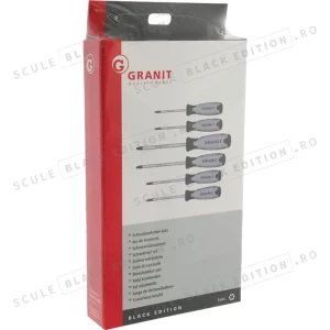 Set de surubelnite - TX - 6 buc. Granit Black Edition