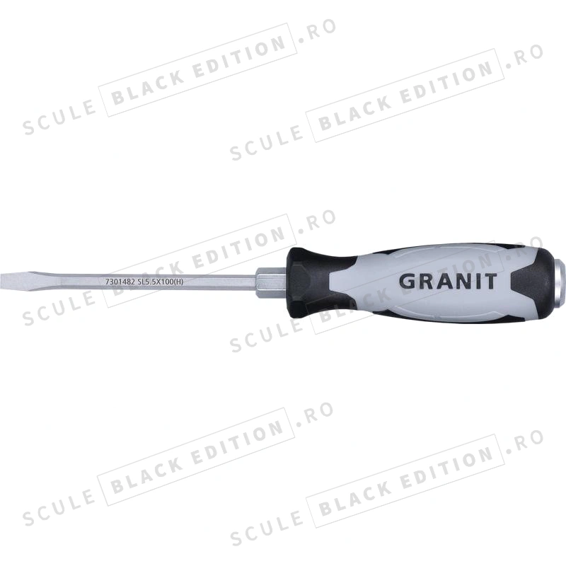 Surubelnita cu fanta 5 - 5 mm - 100 mm Granit Black Edition - imagine 2