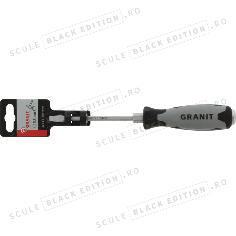 Surubelnita cu fanta 5 - 5 mm - 100 mm Granit Black Edition