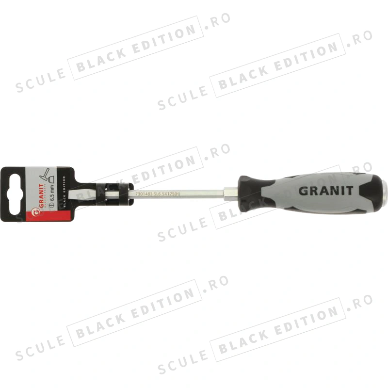 Surubelnita cu fanta 6 - 5 mm - 125 mm Granit Black Edition - imagine 2