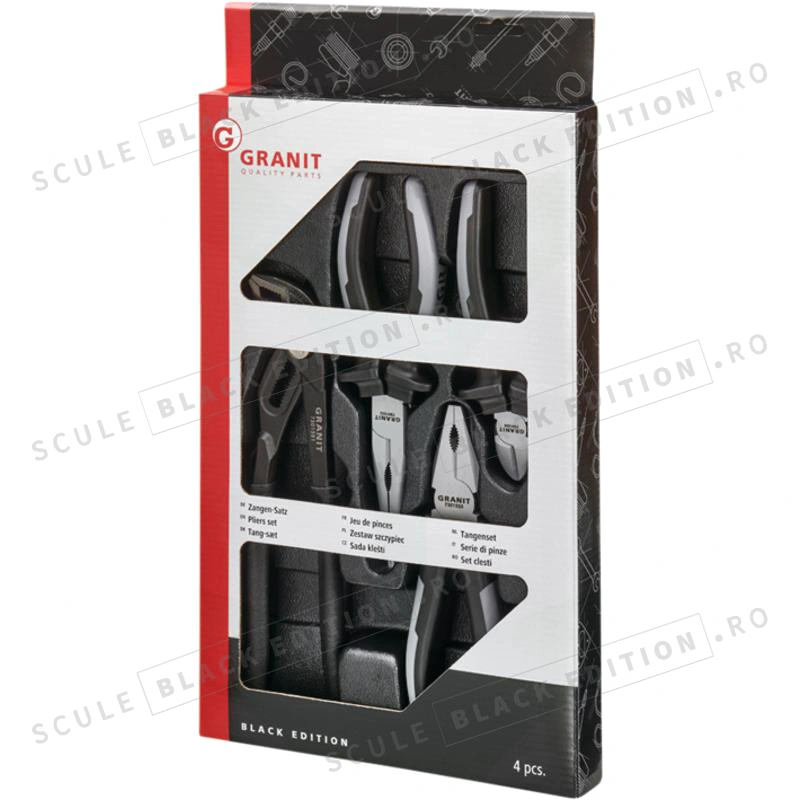 Set de clesti Granit Black Edition