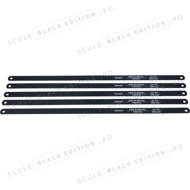 Set lame fierastrau Granit Black Edition