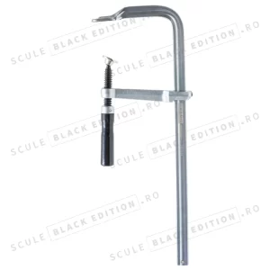 Menghina cu surub din otel pur - 400 mm Granit Black Edition