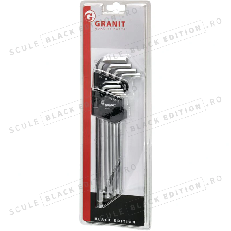 Set chei imbus - versiune lunga Granit Black Edition - imagine 2