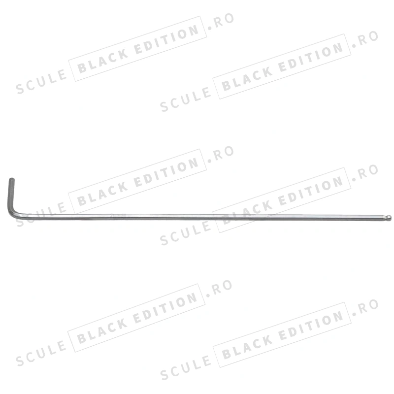 Cheie imbus cu cap sferic - versiune lunga - 1 - 5 mm Granit Black Edition