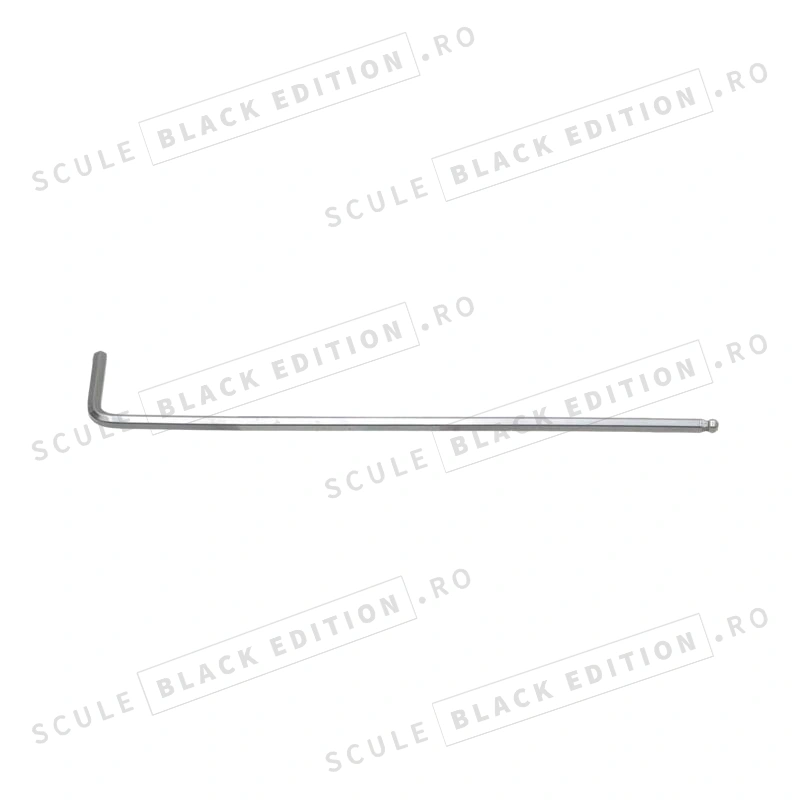 Cheie imbus cu cap sferic - versiune lunga - 2 - 5 mm Granit Black Edition