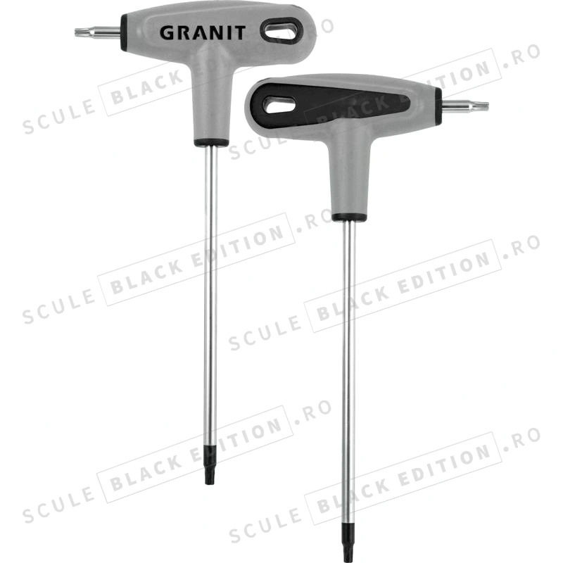 Cheie hexagonala tip T - TX40 Granit Black Edition