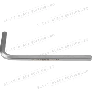 Cheie imbus scurta - 4 mm Granit Black Edition
