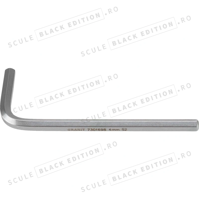 Cheie imbus scurta - 4 mm Granit Black Edition