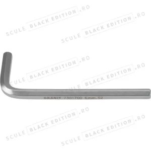 Cheie imbus scurta - 6 mm Granit Black Edition