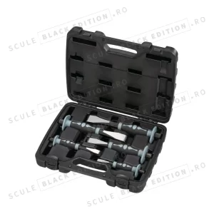 Set dalta cu protectie pentru maini Granit Black Edition
