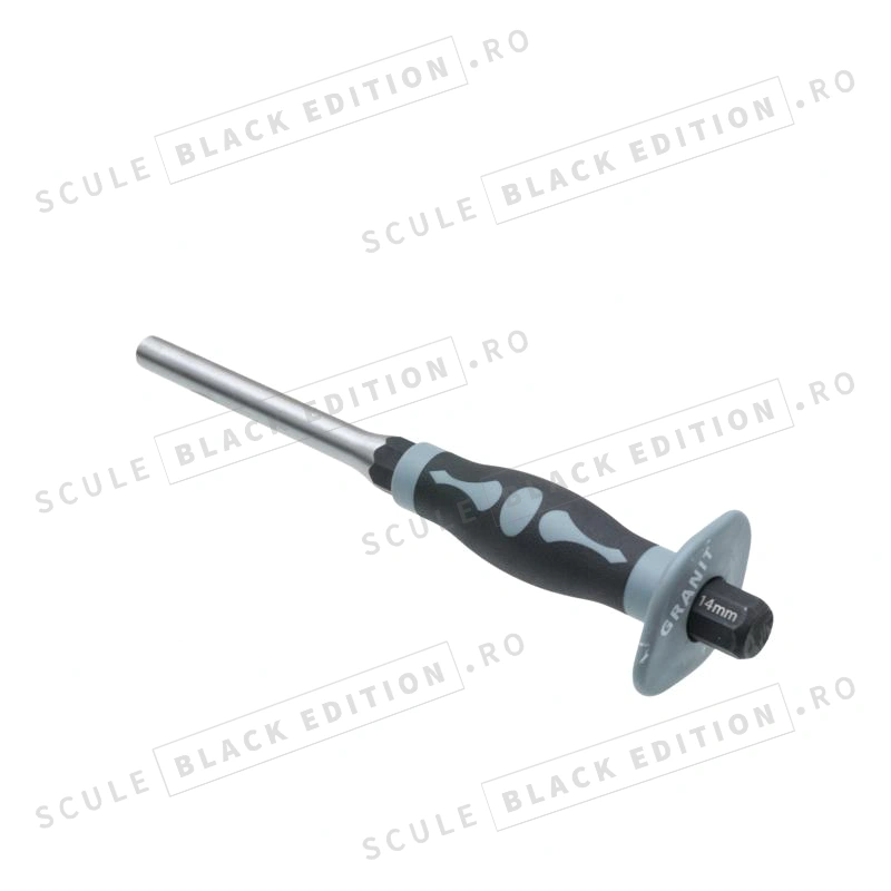 Dorn cu aparatoare de mana - 8 mm Granit Black Edition