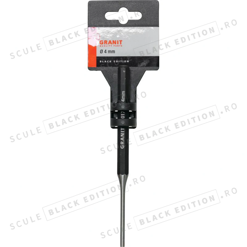 Dorn - octogonal - D 4 mm Granit Black Edition