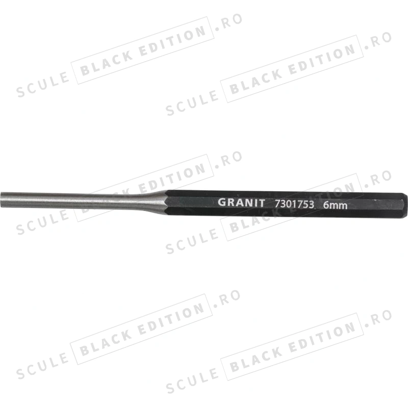 Dorn - octogonal - D 6 mm Granit Black Edition