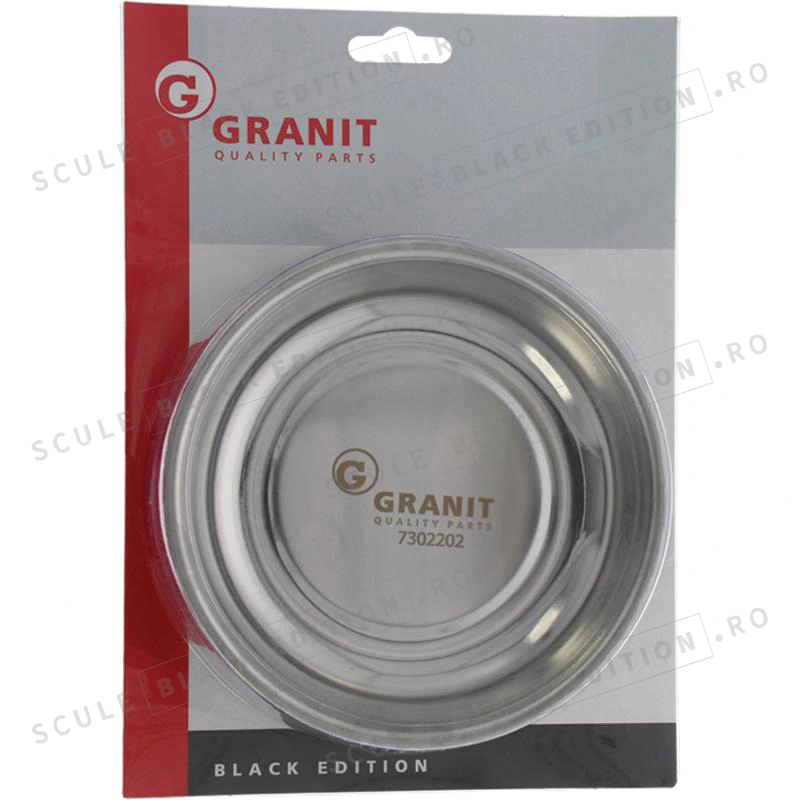 Placa magnetica din otel inoxidabil Granit Black Edition