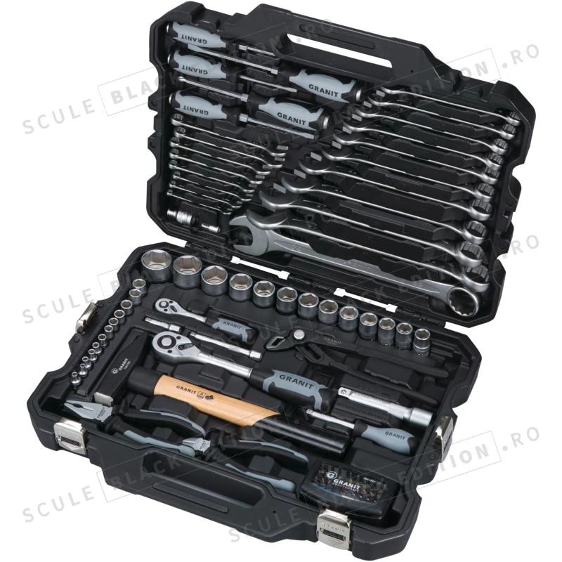 Set de instrumente profesionale Granit Black Edition