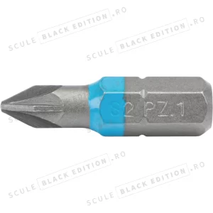 Bit 1/4'' - 25 mm - PZ 1 - (U.V. 10 buc) Granit Black Edition