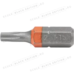 Bit 25 mm 1/4" T15 - (U.V. 10 buc) Granit Black Edition