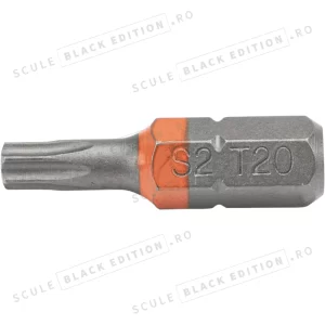 Bit 25 mm 1/4" T20 - (U.V. 10 buc) Granit Black Edition