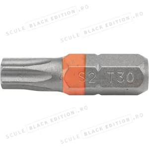 Bit 25 mm 1/4" T30 - (U.V. 10 buc) Granit Black Edition