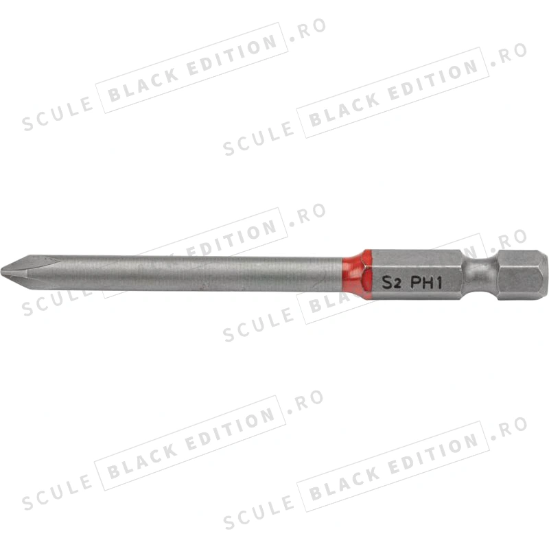 Bit 75 mm - 1/4'' PH 1 - (U.V. 10 buc) Granit Black Edition