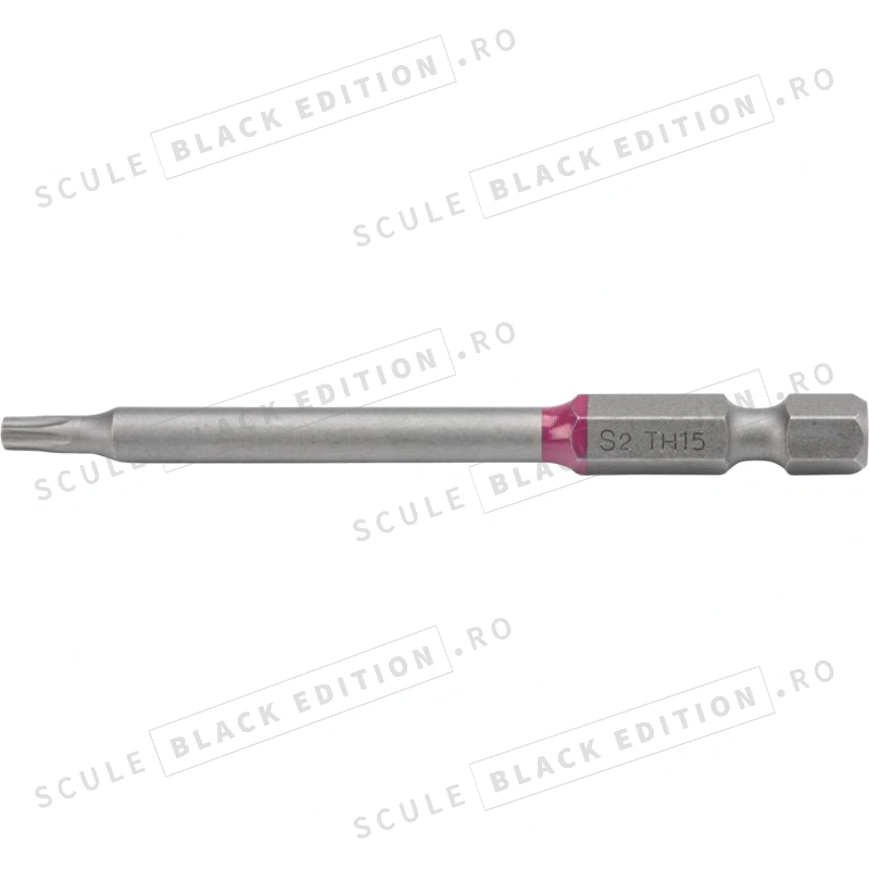 Bit 75 mm - 1/4" T15 - (U.V. 10 buc) Granit Black Edition