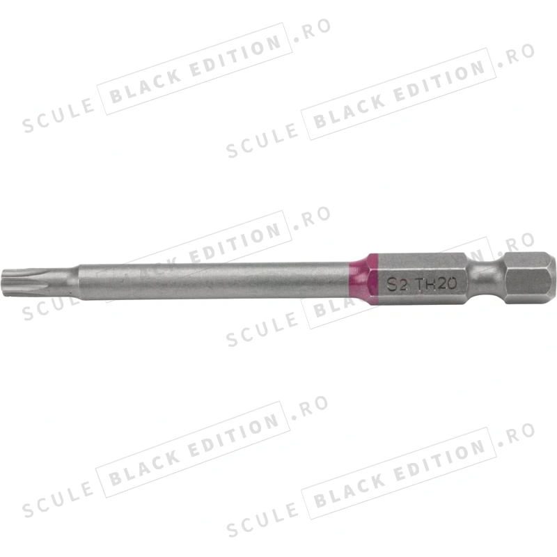 Bit 75 mm - 1/4" T20 - (U.V. 10 buc) Granit Black Edition