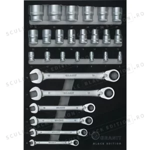 Set insertii HeavyGrip - 27 buc. Granit Black Edition