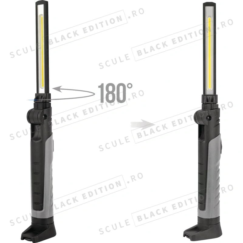 Lampa inspectie - LED -acumulator - BEX 700 Granit Black Edition - imagine 4