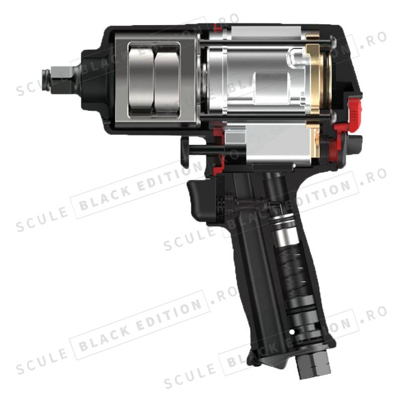Pistol pneumatic impact - 1/2" Granit Black Edition - imagine 3