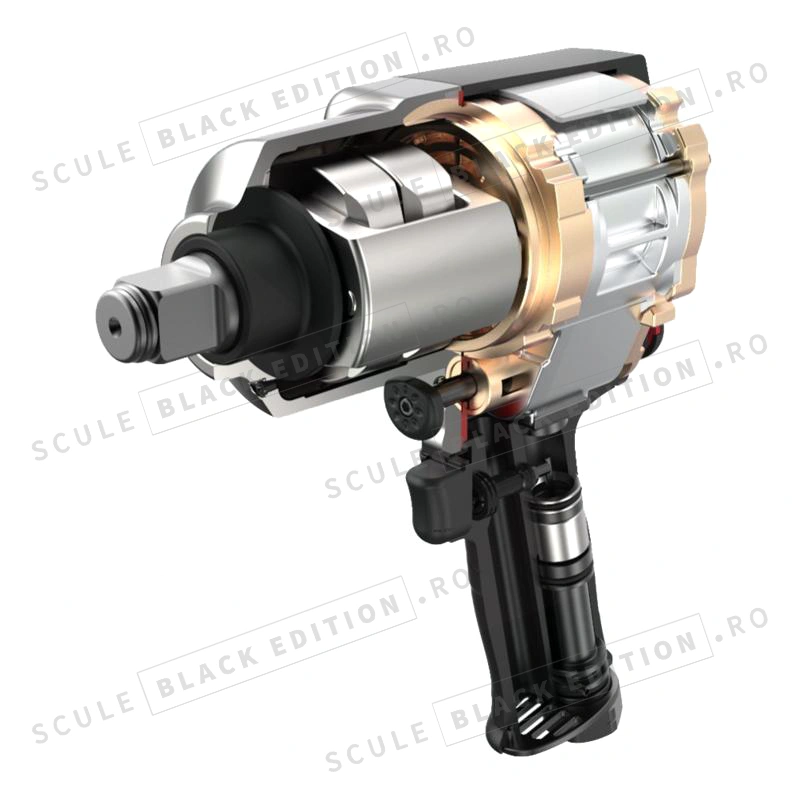 Pistol pneumatic impact - 3/4" Granit Black Edition - imagine 4