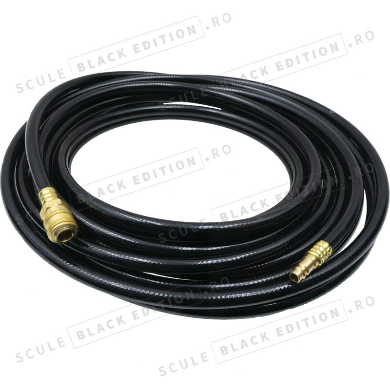 Furtun aer comprimat Premium - 10 m Granit Black Edition
