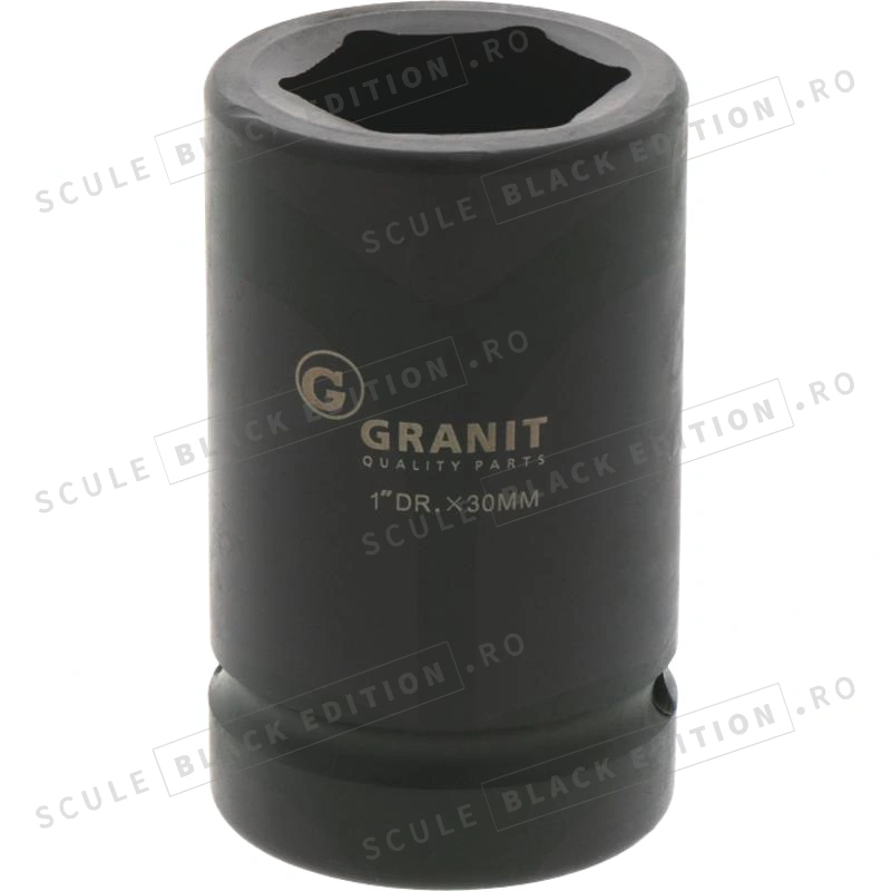 Capat cheie tubulara 1" - 30 mm Granit Black Edition