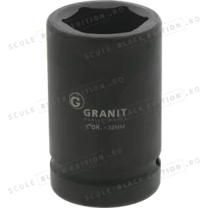 Capat cheie tubulara 1" - 32 mm Granit Black Edition