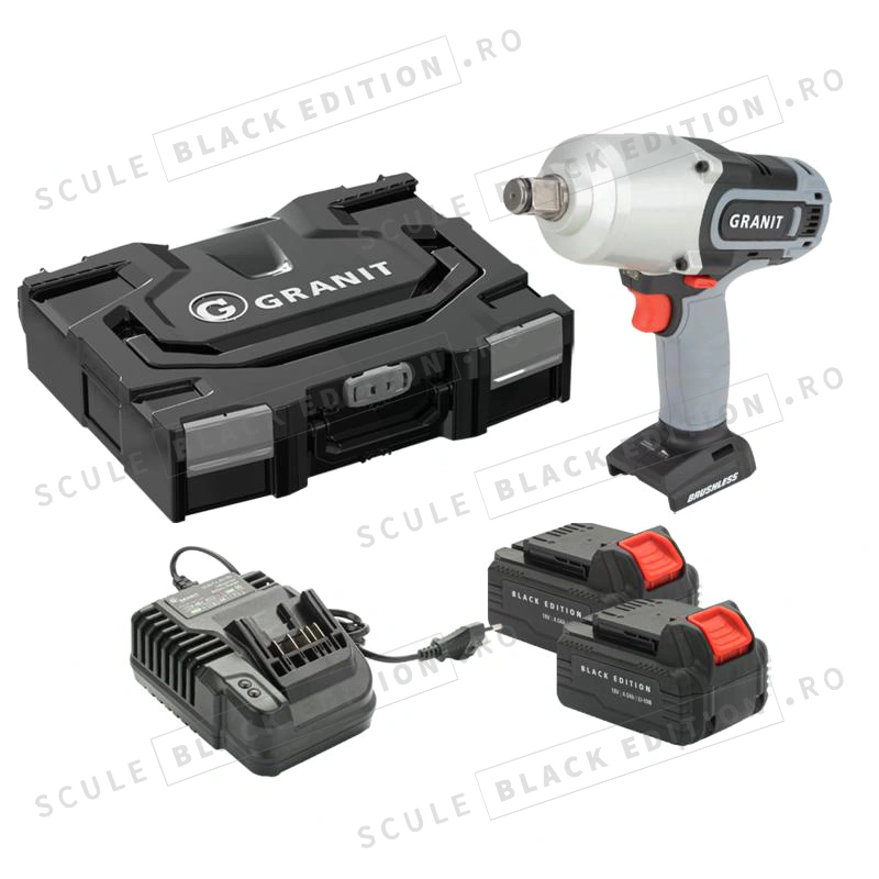 Pistol de impact cu acumulator Granit Black Edition - imagine 2